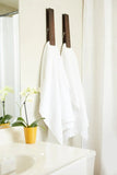 Jumbo Clothespin Bathroom Towel Holder - spadlux