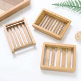 HOT Wooden Natural bamboo soap dish - spadlux