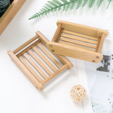 HOT Wooden Natural bamboo soap dish - spadlux