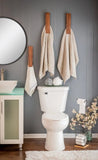 Jumbo Clothespin Bathroom Towel Holder - spadlux